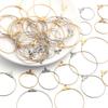 10-20Pcs Stainless Steel Big Circle Ear Wire Earrings 20/25/30/35/40mm Hoop Earring Hooks Connector DIY Earrings Jewelry Making