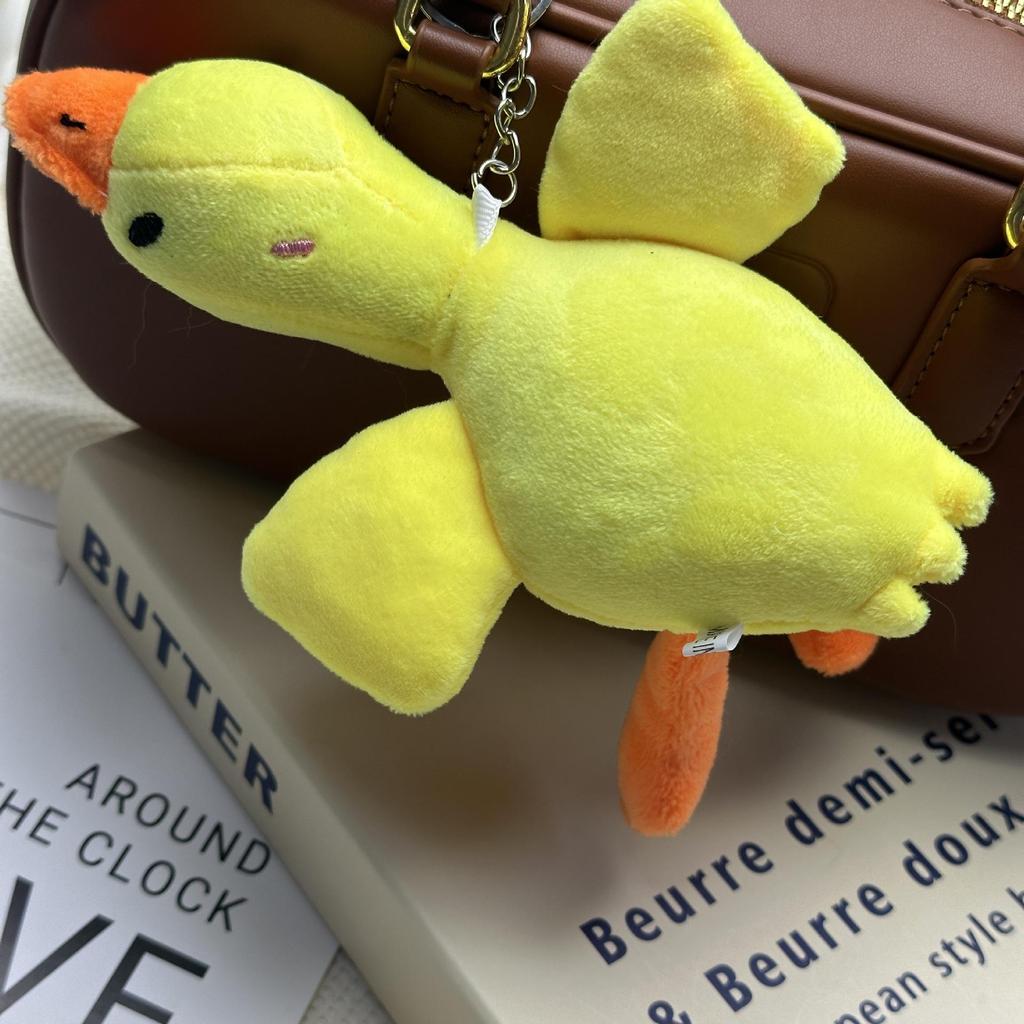Cross-border Large Goose Plush Keychain and Doll Pendant
