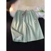 Ice Silk 2025 Unisex Sommer Vide Ben Sportsshorts: Lett, Løs, Casual Passform for Par