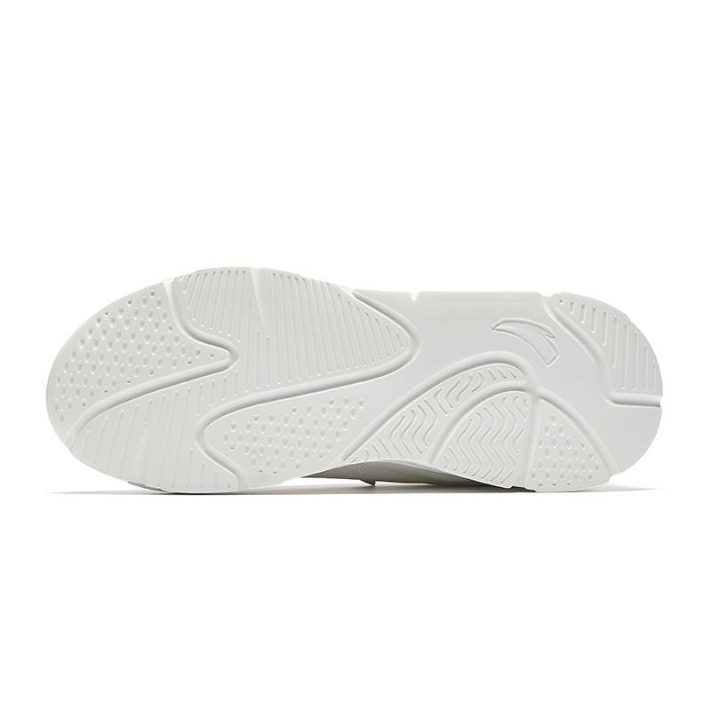 Anta Life Collection Cushioning Slip Resistant Low top Casual Shoes Men's White Blue 112438892S-2
