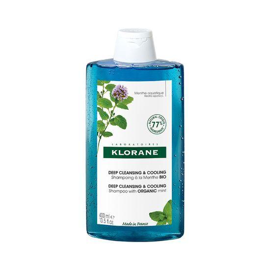 KLORANE Aqua Mint Deep Cleansing Cooling Shampoo 400ml Bonobono Planning/Single Item