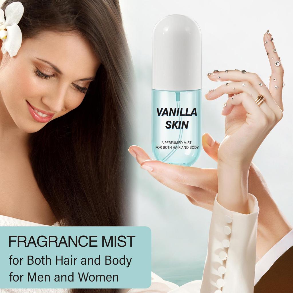 FRAGRANCE MIST-Emits a charming aroma-Suitable for both hair and body-For men and Women