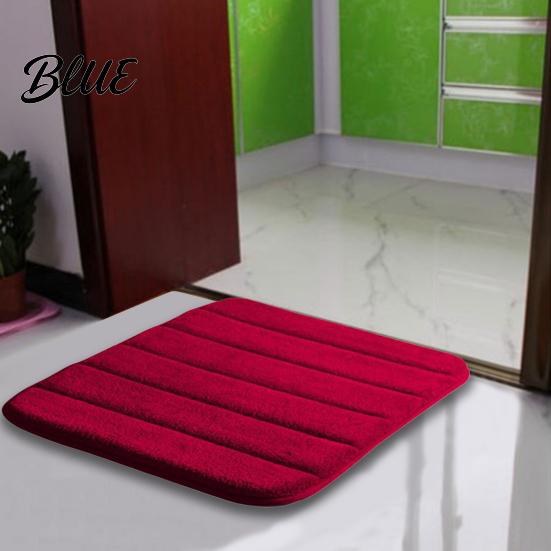 Soft And Absorbent Absorption Safety Mat Non-slip Memory Foam Shower Carpet Plush Water Microfiber Bath