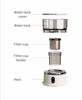 Compact Automatic Drip Coffee Maker for Outdoor Use