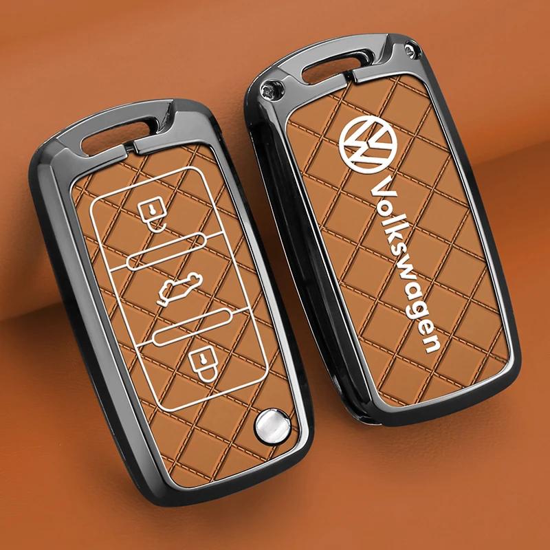 2025 Hot Car Remote Key Case Cover Shell For Volkswagen VW Polo Tiguan Golf Jetta Beetle Eos Scirocco Up Transporter Sharan Acce
