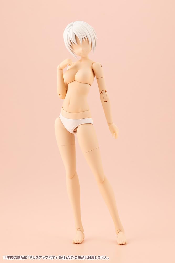 Kotobukiya "Sousai Shojo Teien" Dress-Up Body [M] Approximately 134mm In Height 1/10 Scale Plastic Model