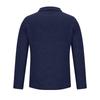 Men's Casual And Trendy British-style Solid-color Warm Cardigan Sweater, Men's Long-sleeved Button-up Stand-up Collar Sweater
