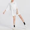 Women's T-Shirt Adidas Originals Drop Shoulder Sleeve T Shirt Women's White