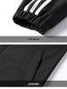 Men's Casual Three Stripe Hooded Jacket - Autumn/Winter