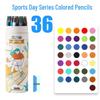 Zhenglin Erasable Colored Pencils – 24, 36, and 48 Color Sets for Children and Students Drawing and Coloring.