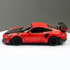 Toy Car Model 1/36 Porsche 911 GT2 RS Super Racing Alloy Diecast Miniature Vehicle Collection Gift for Children Boy Kid