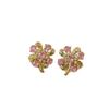 Exquisite French Zircon Flower Stud Earrings: Fashionable, Versatile, and Perfect for a Fresh, Elegant Look.