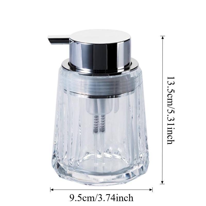

1pc Resin Liquid Foam Bottle Wash Basin Foam Bottle Pressure Molded Foam Bottle Bathroom Accessories Liquid Soap Dispensers