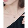 Ella Oval Onyx Necklace Elbrnn205