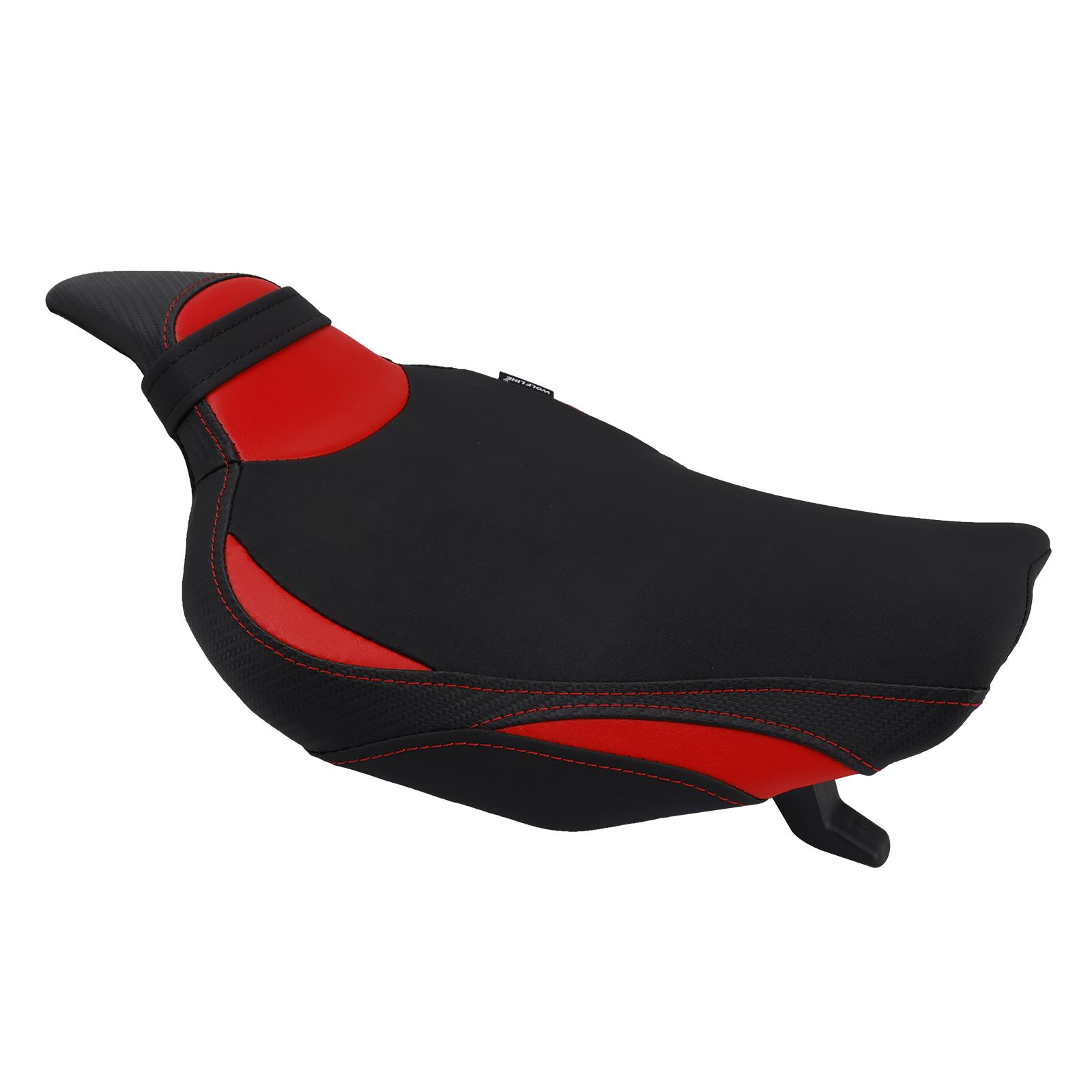 

Front Raider Seat Driver Cushion Pu Fit Red For Kawasaki Z1000 2014-2025 2024