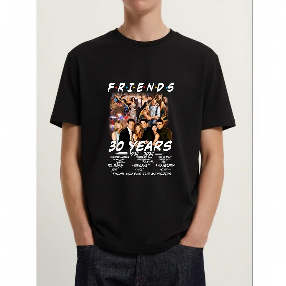 Friends 30th anniversary tshirt 19942024 thank you for the memories S