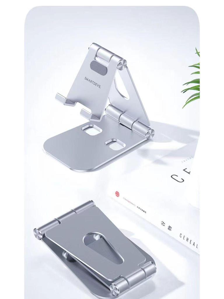 Foldable Universal Aluminum Stand for iPad & Mobile Phones
