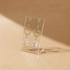 5/20pcs Transparent Acrylic Jewelry Rack Home Necklace Earring Storage Rack Store Retail Jewelry Display Stand