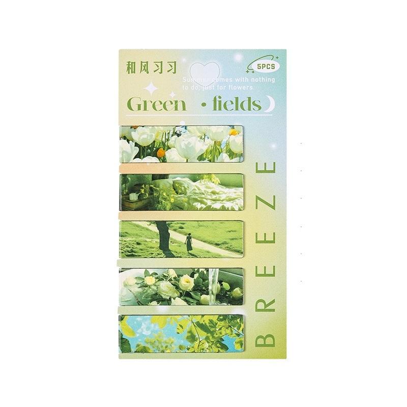 

5 шт., набор магнитных закладок «Бриз», зажимы для страниц, маркер для книг, уникальный подарок для чтения