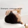 Silicone Scalp Massager and Shampoo Brush - Comfortable Head Massage Comb for Men and Women,Normal Hair, Plastic Bristles, Durable ABS Handle
