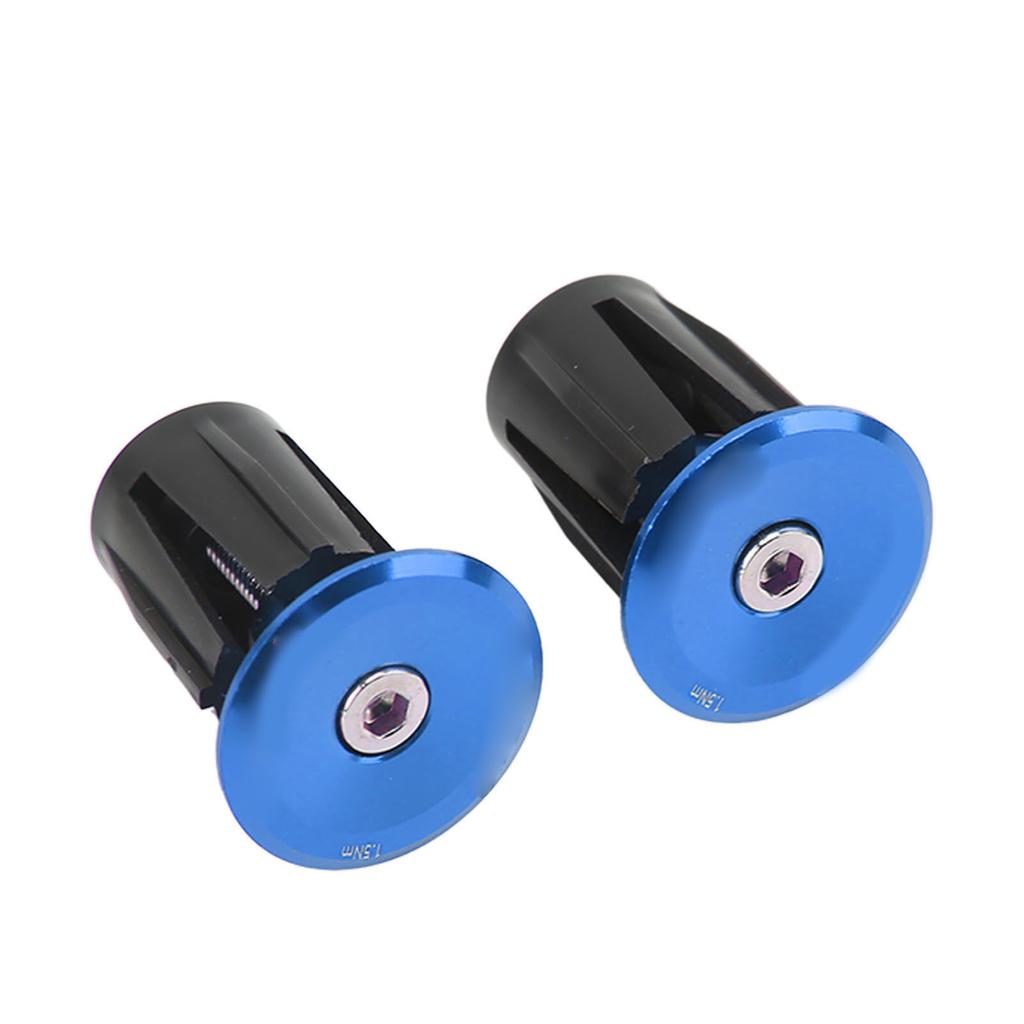 2pcs Handlebar Plug Aluminium Plastic Light Weight Bike Bar End Plug for Mountain Bikes Road Bikes