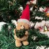 House Bear Crafts On Christmas Fine Workmanship Animal Ornaments For Decoration