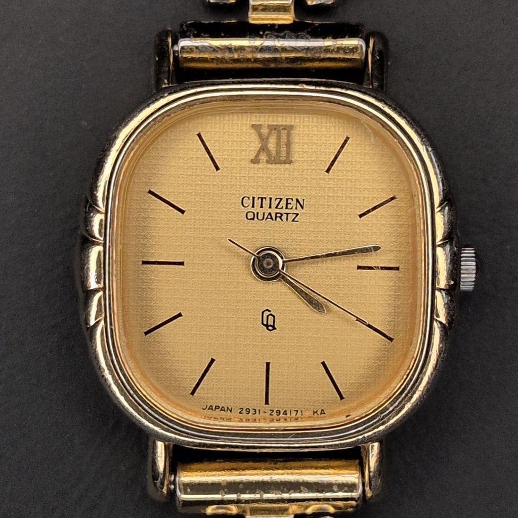Used CITIZEN Ladies Watch Vintage Working Condition 2931-292740
