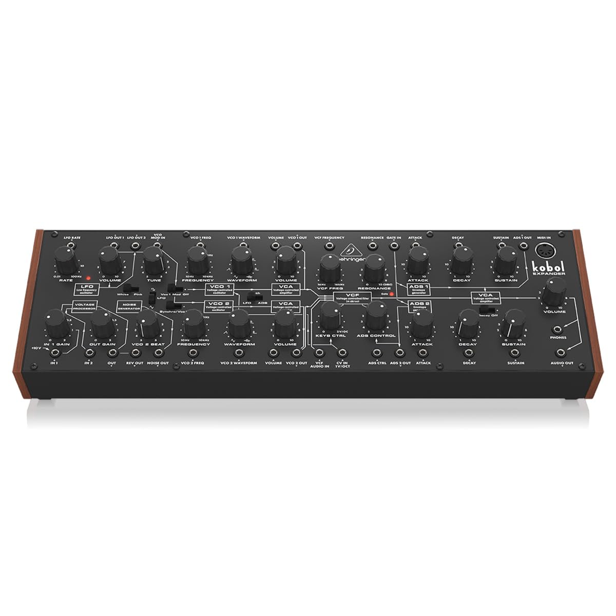 

Аналоговий синтезатор Behringer KOBOL EXPANDER Semi-Modular чорний