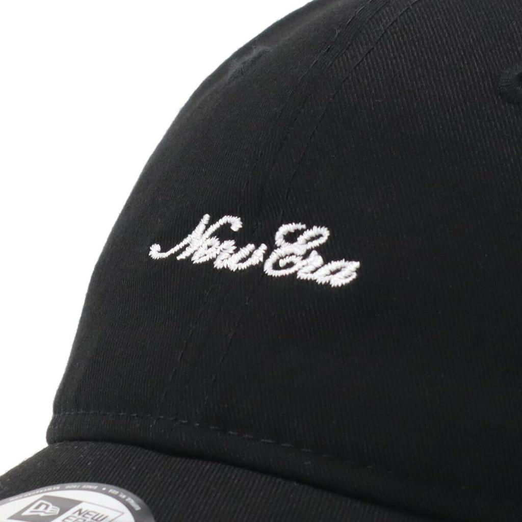 Kids Cap Script Logo Black YOUTH YOUTH 920 MNLOGO BLK WHI 25J [New Era] 52-56cm