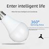 "E27 LED Infrared Motion-Sensor Sound & Light Control Bulb for Corridors"