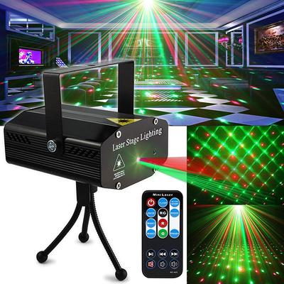 Soundaktivierte Partylichter, Disco-DJ-Lichter, Stroboskoplicht, Rave-Bühnenlicht, Projektoreffekt, Clublicht mit Fernbedienung für Heimpartys, Shows