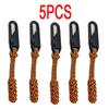 5PCS Fabric Zipper Closure Replacement Slider for Zipper Handle Repair Kit Zipper Pullers Durable Wear-Resistant Cord LLT003