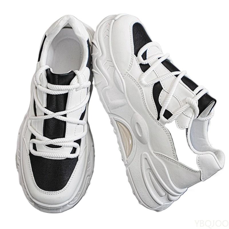Spring Autumn New Simple Breathable Comfortable Men's Sports Shoes Trendy Versatile Thick soled Wear resistant Casual Shoes