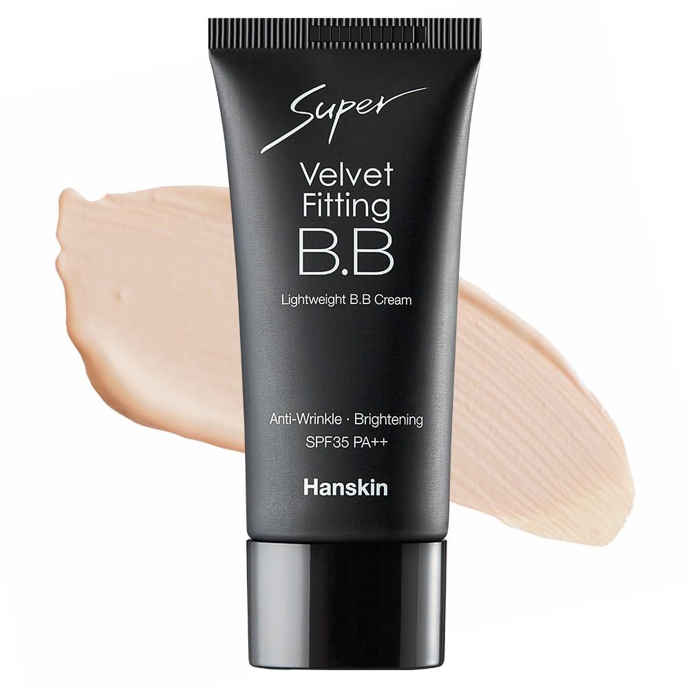 

Hanskin Super Velvet Fitting BB Cream SPF35 PA++ 30ml, Natural Beige, 1 ea.