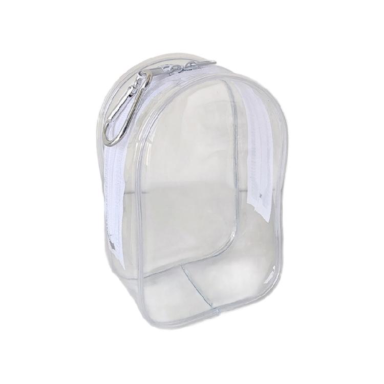 Портативный Хлопковый Плюшевый Мешок для Хранения ПВХ Кейс для Коллекционных Кукол с Крючком Защита на Герметичной Молнии Настенный Дизайн белый 599₽