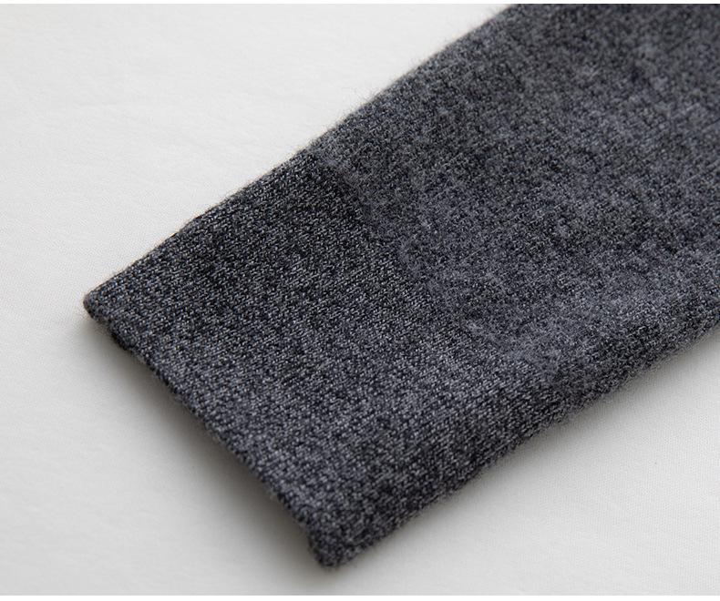 Autumn/Winter 2025 Women's V-Neck Pure Wool Slimming Pullover Sweater