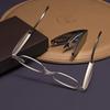 Best-selling blue light protection pocket foldable metal reading glasses, portable, lightweight, shockproof high-definition reading glasses factory