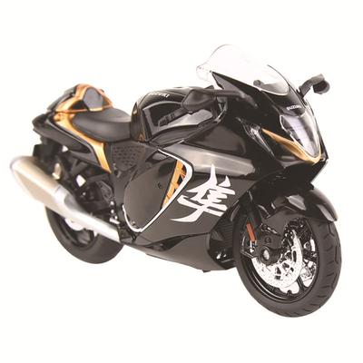 1/12 Suzuki Hayabusa Legierung Druckguss Motorrad Modell Fahrzeug Sammlung Ton und Licht Off Road Autocycle Spielzeug Auto