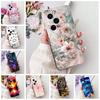 Clear For Honor 400 Pro Case Cover Luxury Flowers Cute Kawaii Cool Painted Soft Back Cover For 400Pro Honor DNP-NX9 Phone Case