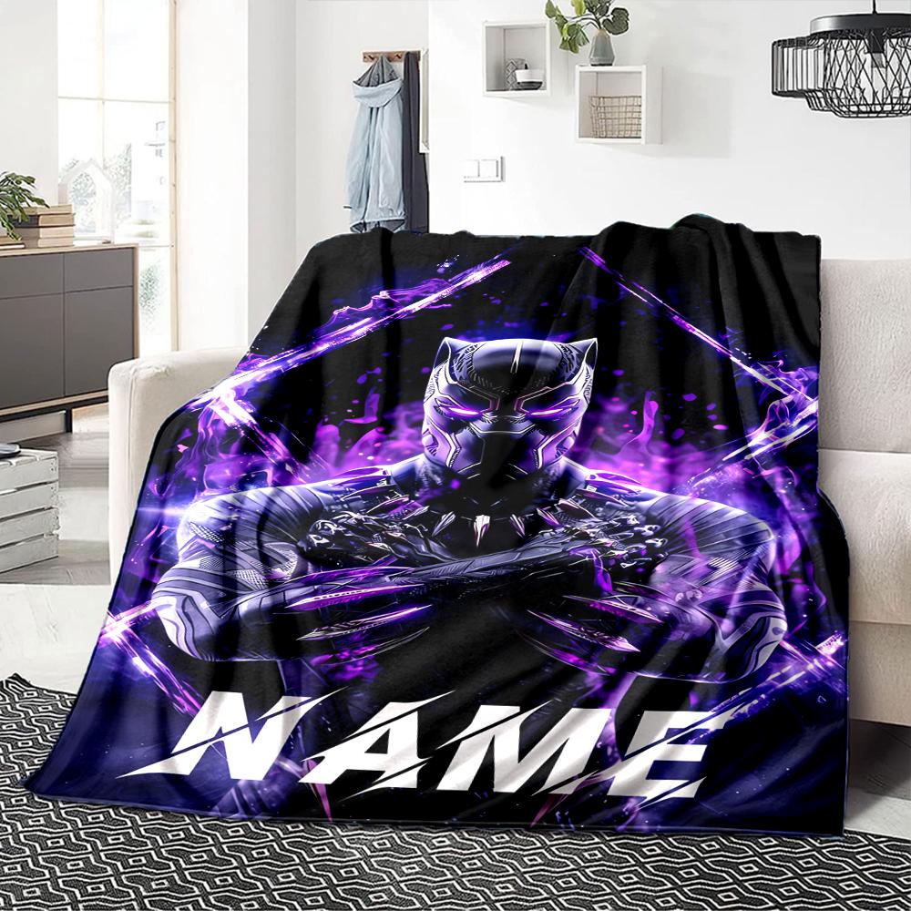 Custom Name Venom Artwork Poster blanket for Couch & Bed, Plush Cozy Fuzzy Blanket Super Soft & Warm Blankets for Fall and Winter. 0908435