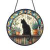Buntglas-Stil Puzzle Sonnenfänger Acryl Fensterhänger Ornamente DIY Puzzle Kunst Sonnenfänger Set für Erwachsene