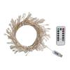 100/200 Led Firecracker Fairy String Lights USB Powered Garland Light  with Remote Waterproof For Wedding Camping Party Decor