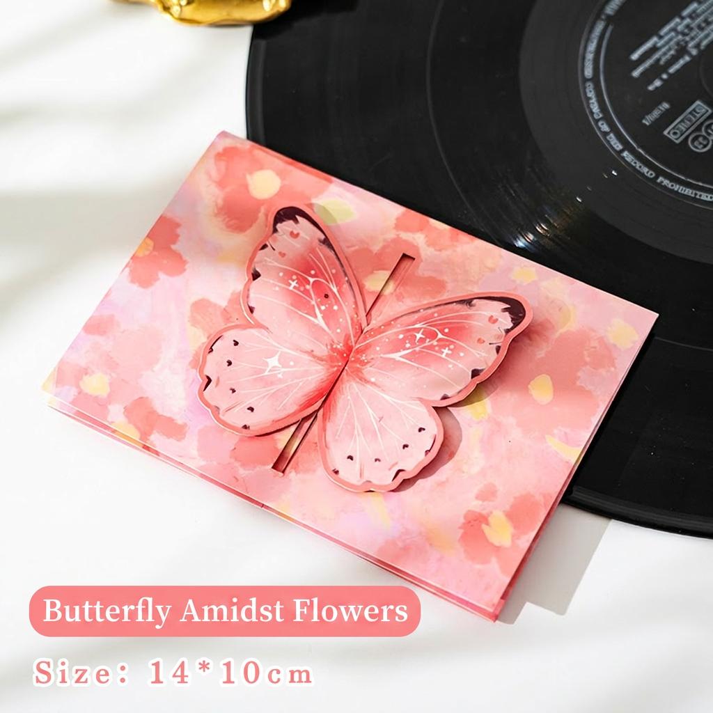 Thick Paper Card Aesthetic Birthday Card Couples Handwritten Card Versatile For All Occasions Friend Invitations Holiday Wishes