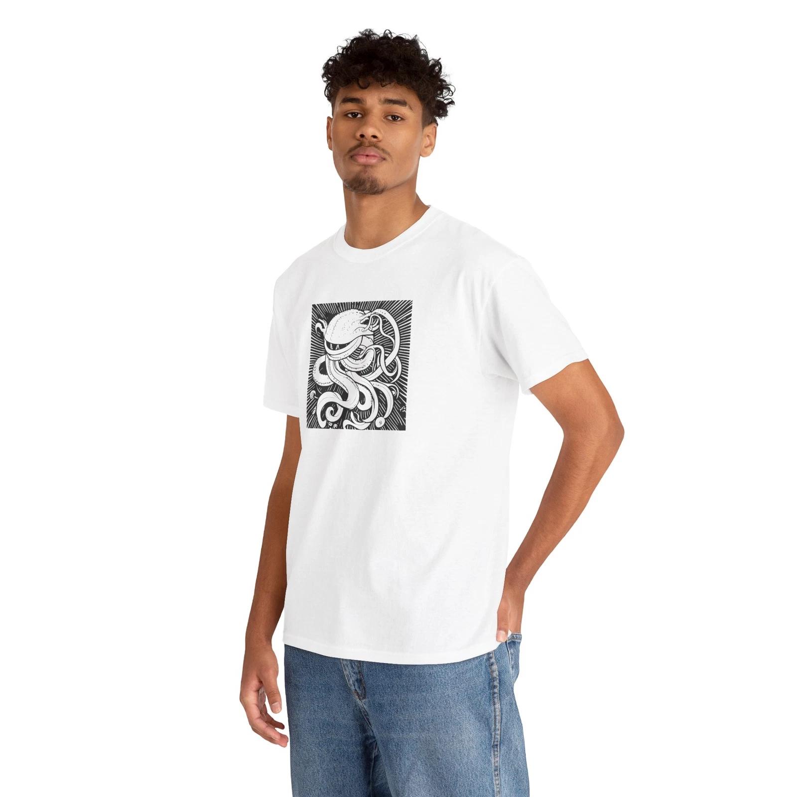 Kraken T-Shirt | Cryptid Hunter Tee | Kraken Shirt 2XL