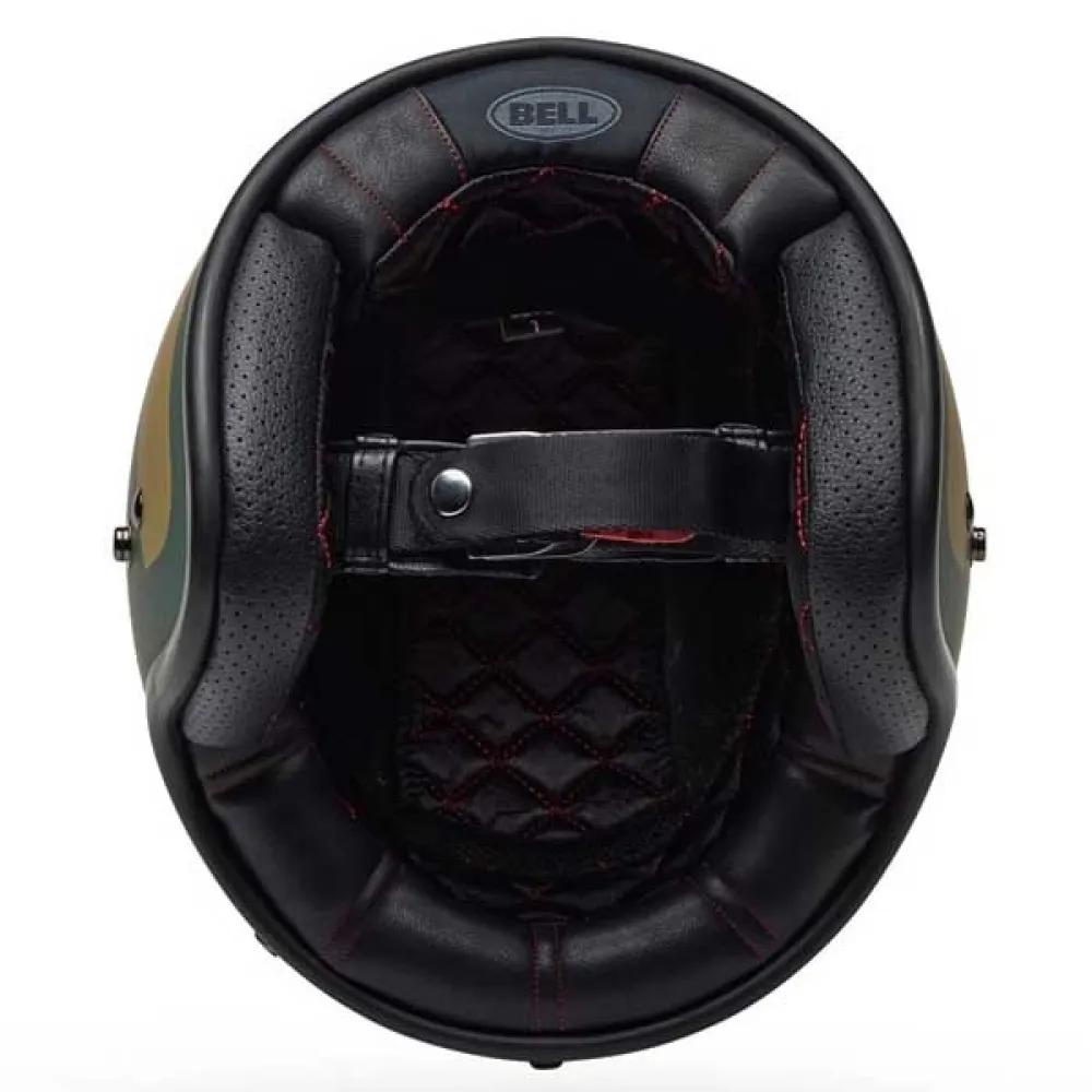 Bell Moto Open Face Helmet Custom 500 Parlor