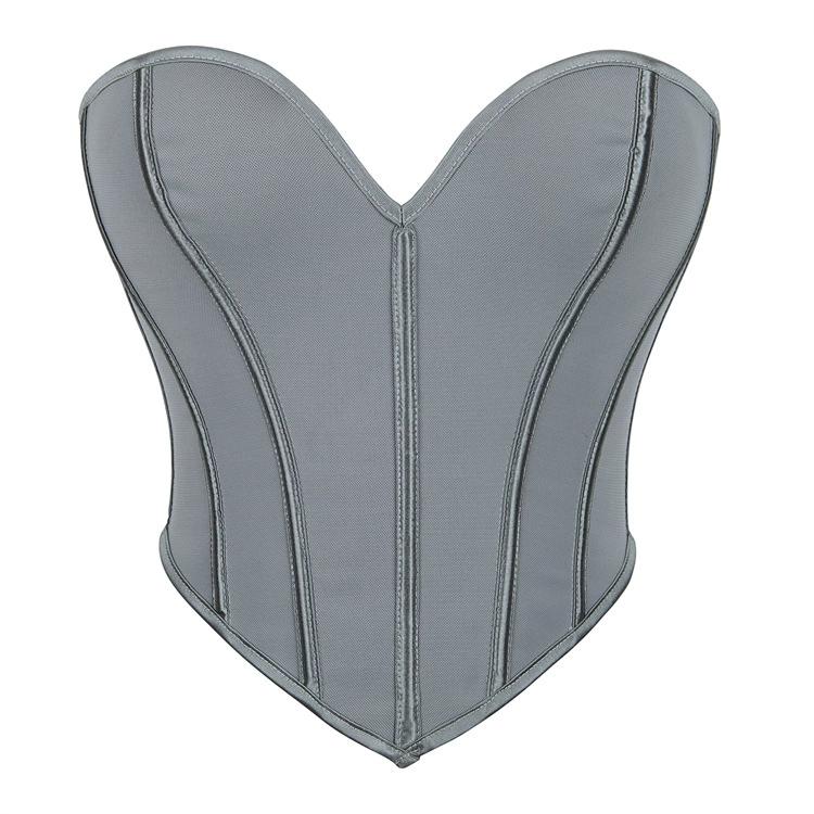 JYL TS Black Matte Patterned Strapless Women's Sexy Palace Top