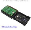 Aluminiowa obudowa Argon NEO do Raspberry Pi 5 z rozszerzeniem PCIe M.2 NVMe SSD