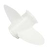 1 Stück 664-45952-00-EL 9 7/8 X 14 Aluminium Boots Außenborder Propeller Weiß Aluminiumlegierung Für Yamaha 20-30HP-M53K