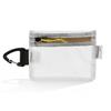 Flat Pouch No Gusset Mini Ultra-thin Lightweight Card Size Waterproof Carabiner Small Item Holder Case Compact Travel Trip Mountaineering Sports
