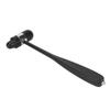 Neurological Examination Reflex Hammer Massage T Shape Silicone Head Percussion Reflex Hammer with Pointed Tip Handle
